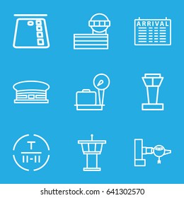 Terminal Icons Set Stock Vector Royalty Free Shutterstock