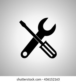 Tools Icon Vector Logo Design Template Stock Vector Royalty Free