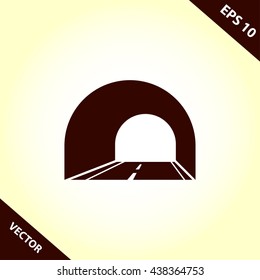 Tunnel Icon Stock Vector Royalty Free 438364753 Shutterstock