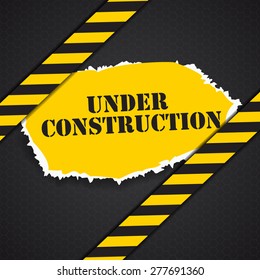 Under Construction Vector Illustration Eps10 Stock Vector Royalty Free