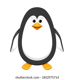 Funny Penguin Say Hi Vector Stock Vector Royalty Free 469340960