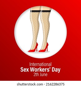 Vector Illustration International Sex Workers Day Stock Vector Royalty