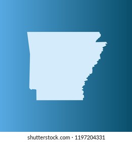 Arkansas Map Vector Stock Vector Royalty Free 1174343353 Shutterstock