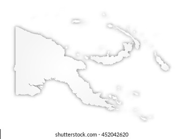 Papua New Guinea Map Images Stock Photos Vectors Shutterstock