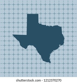 Vector Map Texas Stock Vector Royalty Free Shutterstock