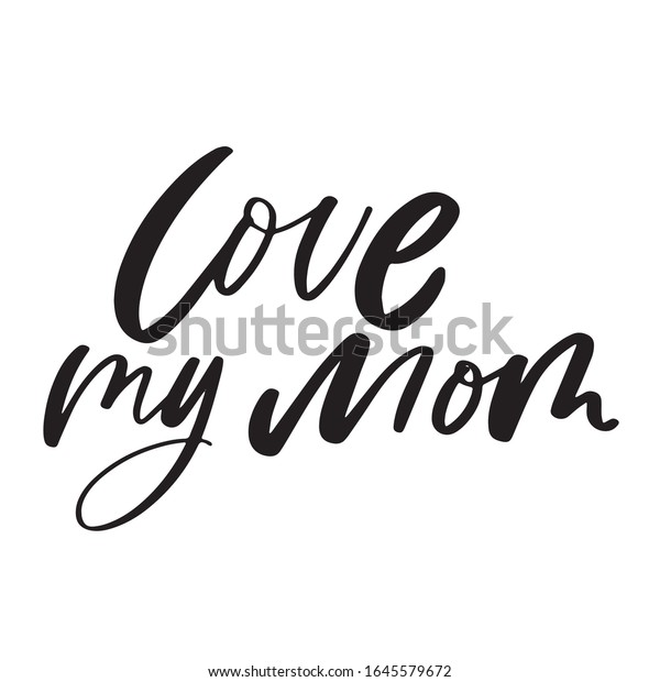 Vector Moms Life Theme Illustration Stock Vector Royalty Free