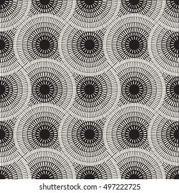 Vector Seamless Black White Mosaic Pavement Stock Vector Royalty Free