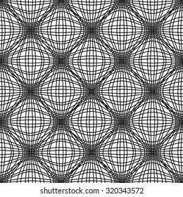 Vector Seamless Black White Mosaic Pavement Stock Vector Royalty Free