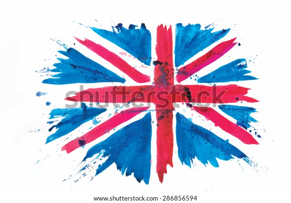 876 Watercolor uk flag 이미지 스톡 사진 및 벡터 Shutterstock