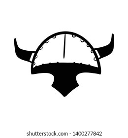 Viking Helmet Vector Doodle Icon Drawing Stock Vector Royalty Free