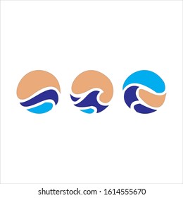 Water Ball Fire Logos Stock Vector Royalty Free 1614555670 Shutterstock