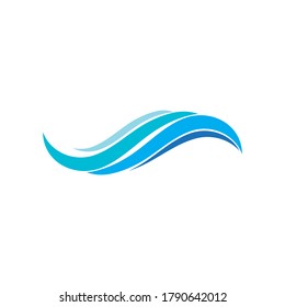 Water Wave Set Stylized Vector Symbols Stock Vector Royalty Free