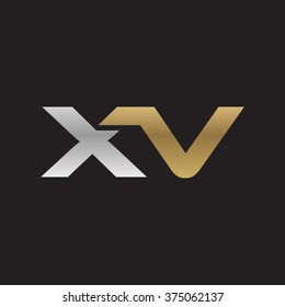 Xy Company Linked Letter Logo Golden Stock Vector Royalty Free