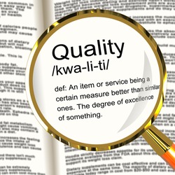 Quality Definition Magnifier Shows Excellent Superior Premium Product