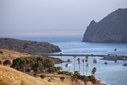 Santa Catalina , one of the Channel Islands off the coast of Southern California. The quiet end of the island.