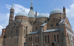 PADUA - JUNE 12: The Basilica of Saint Anthony of Padua on June 12, 2012 in Padua, Italy. Famous are Giotto's frescoes in the Capella deli Scrovegni.