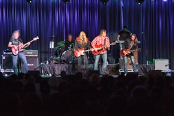 LINCOLN, CA - OCT 19: Country rock band The Outlaws perform at Thunder Valley Casino Resort in Lincoln, California on October 19th, 2012