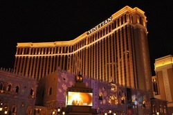 LAS VEGAS - DECEMBER 2: The Venetian Resort Hotel Casino on December 2, 2012 in Las Vegas. It was opened in 1999 and has over 4,000 hotel rooms available for guests.