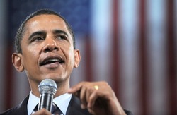 Senator Barack Obama, at a public appearance for MALVERN-Barack Obama US Presidential Campaign Trail, Great Valley High School Town Hall Meeting, MALVERN, PA, Apr 09, 2008