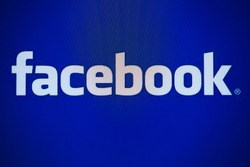 BANGKOK, THAILAND - DECEMBER 25, 2014: the logo of the brand "Facebook" on December 25, 2014. Internet statistics website Socialbakers ranks Bangkok with the highest number of Facebook users worldwide
