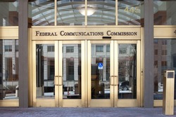 WASHINGTON, DC - FEBRUARY 15: U.S. Federal Communications Commission Headquarters in Washington, DC on February 15, 2015.