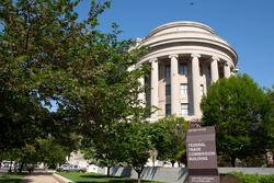 WASHINGTON, DC - MAY 4: Federal Trade Commission Headquarters in downtown Washington, DC on May 4, 2015.