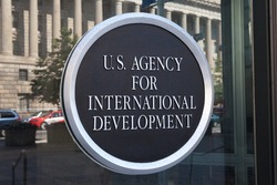 WASHINGTON, DC - MAY 4: U.S. Agency for International Development Headquarters in Washington, DC on May 4, 2015.