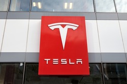 WASHINGTON, DC - NOVEMBER 12: Testa Motors showroom in Washington, DC on November 12, 2015.