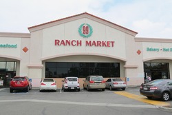 Artesia, California, USA - May 9, 2016: 99 Ranch Market is an Asian American supermarket chain with over 30 stores primarily in California.