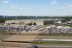 ARLINGTON, VA - MAY 4: The Pentagon, headquarters for the Department of Defense, in Arlington, VA on May 4, 2015.