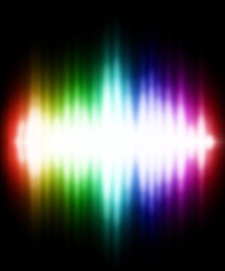 Illustration of Color light effect. Beautiful background.