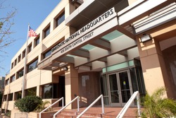 WASHINGTON, DC - SEPTEMBER 10: Democratic National Committee Headquarters in Washington, DC on September 10, 2016. The DNC is the formal governing body for the United States Democratic Party.
