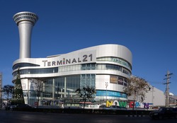 NAKHON RATCHASIMA, THAILAND-DECEMBER,2016: TERMINAL 21 is a new shopping mall in Korat