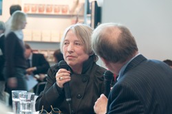 Antje Vollmer, german politician, at the Frankfurt Bookfair / Buchmesse Frankfurt 2010 in Frankfurt am Main, Germany