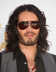 LOS ANGELES - OCT 23: RUSSELL BRAND arrives to the 2010 MTV Movie Awards on June 06,2011 in Los Angeles, CA