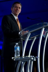 NEW ORLEANS, LA - JUNE 17: Senator Jim DeMint of South Carolina addresses the Republican Leadership Conference on June 17, 2011 at the Hilton Riverside New Orleans in New Orleans, LA.