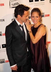 LOS ANGELES, CA, USA - OCTOBER 14: Actor Robert Downey Jr.and wife Susan Downey attend the 25Th American Cinematheque Awards Ceremony at the Beverly Hilton on October 14, 2011 in Los Angeles, CA.