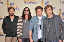 Kings of Leon at the 2009 MTV Movie Awards at Universal Studios Hollywood. May 31, 2009 Los Angeles, CA Picture: Paul Smith / Featureflash
