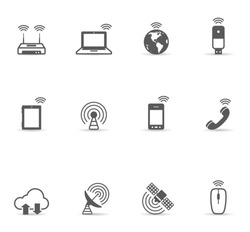 Single Color Icons - Wireless World