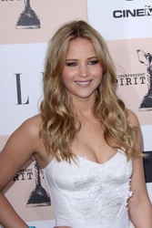 Jennifer Lawrence at the 2011 Film Independent Spirit Awards, Santa Monica Beach, Santa Monica, CA 02-26-11