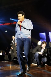 STUTTGART, GERMANY - MARCH 24: Singer Chubby Checke live in concert on stage at the festival March 24, 2012 in Stuttgart, Germany
