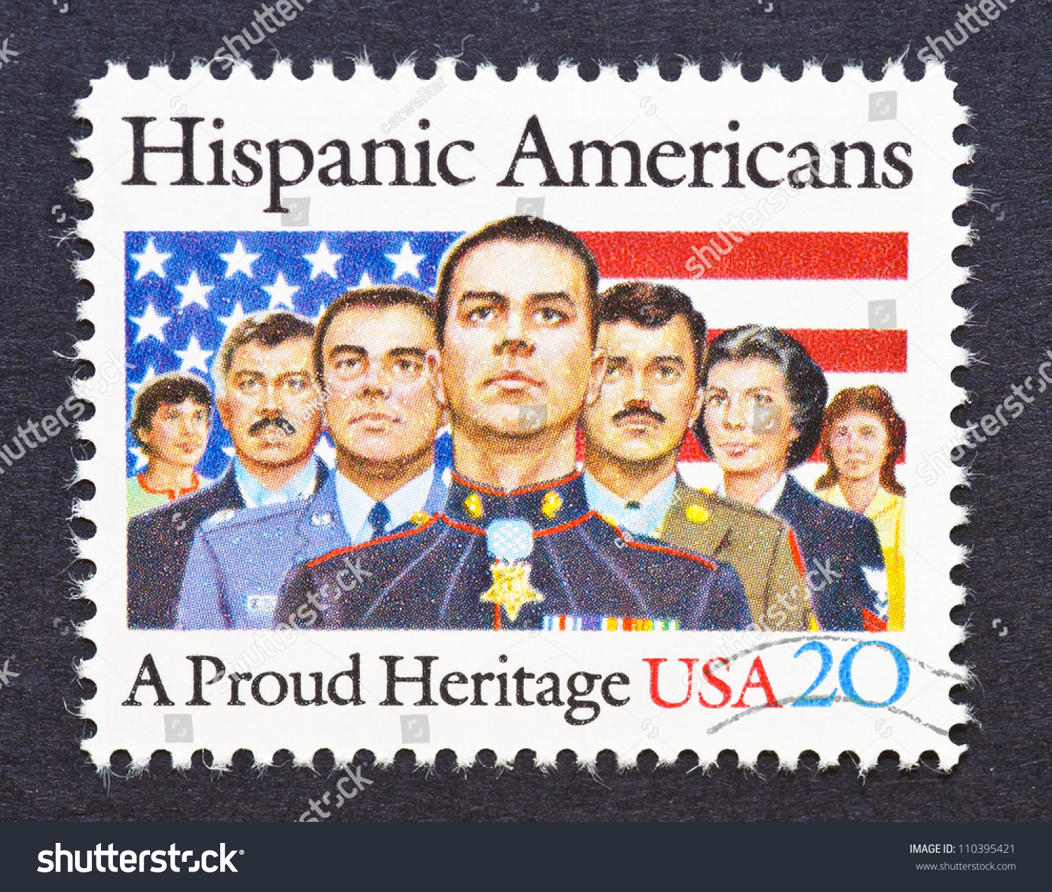 United States Circa 1984 Postage Stamp Stock Photo 110395421 Shutterstock