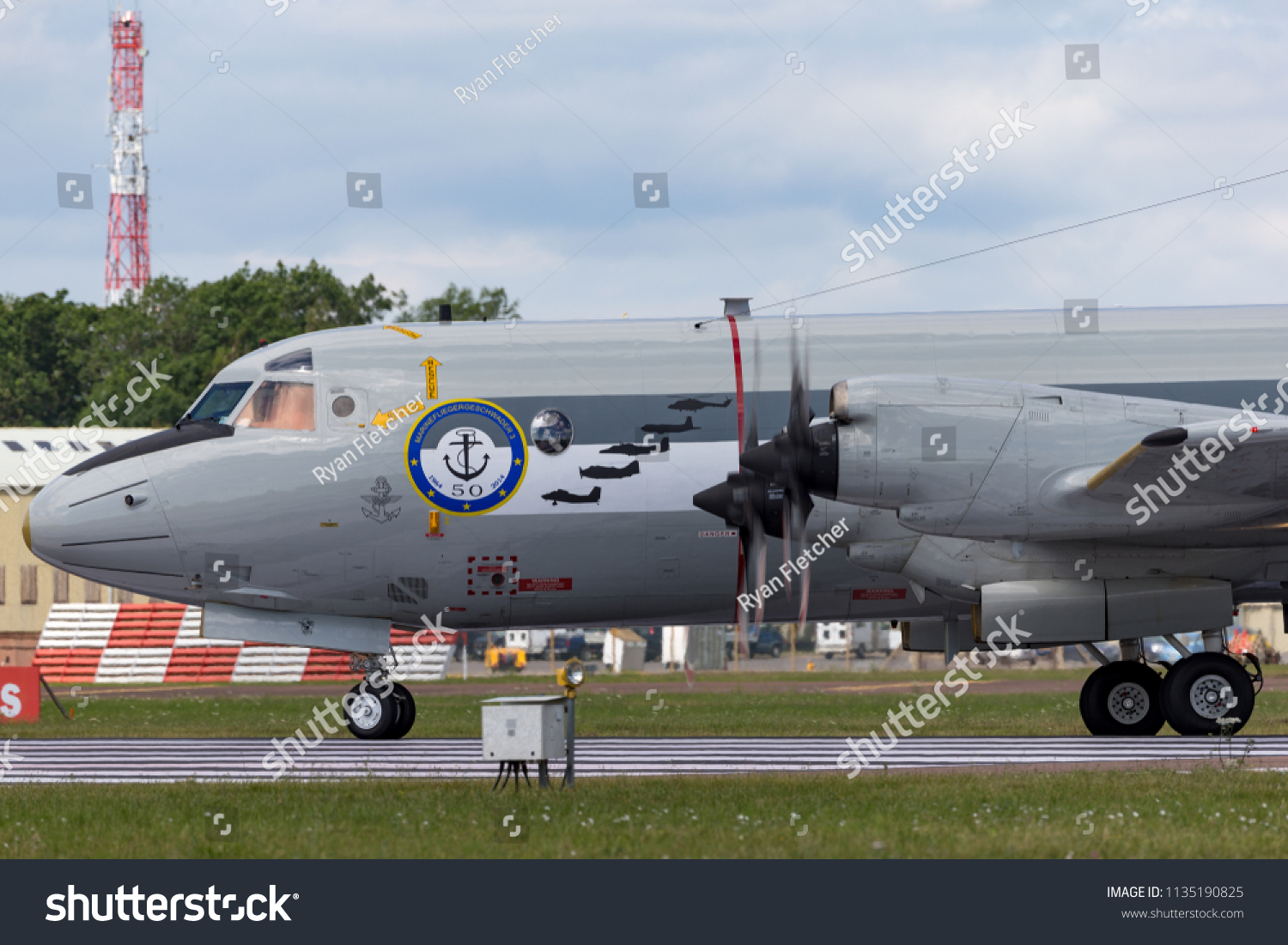 Raf Fairford Gloucestershire Uk July 14库存照片1135190825 Shutterstock