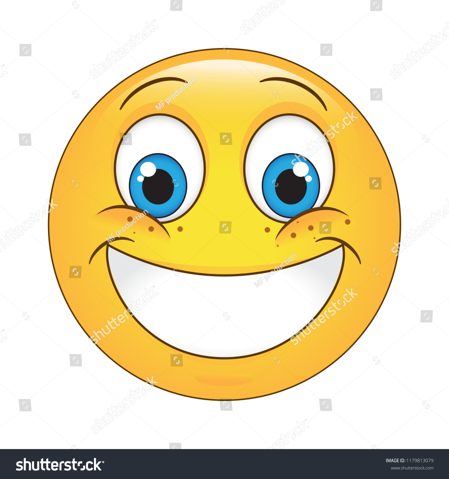 Emoji Smiling Face Vector Isolated On Stock Vector Royalty Free Shutterstock