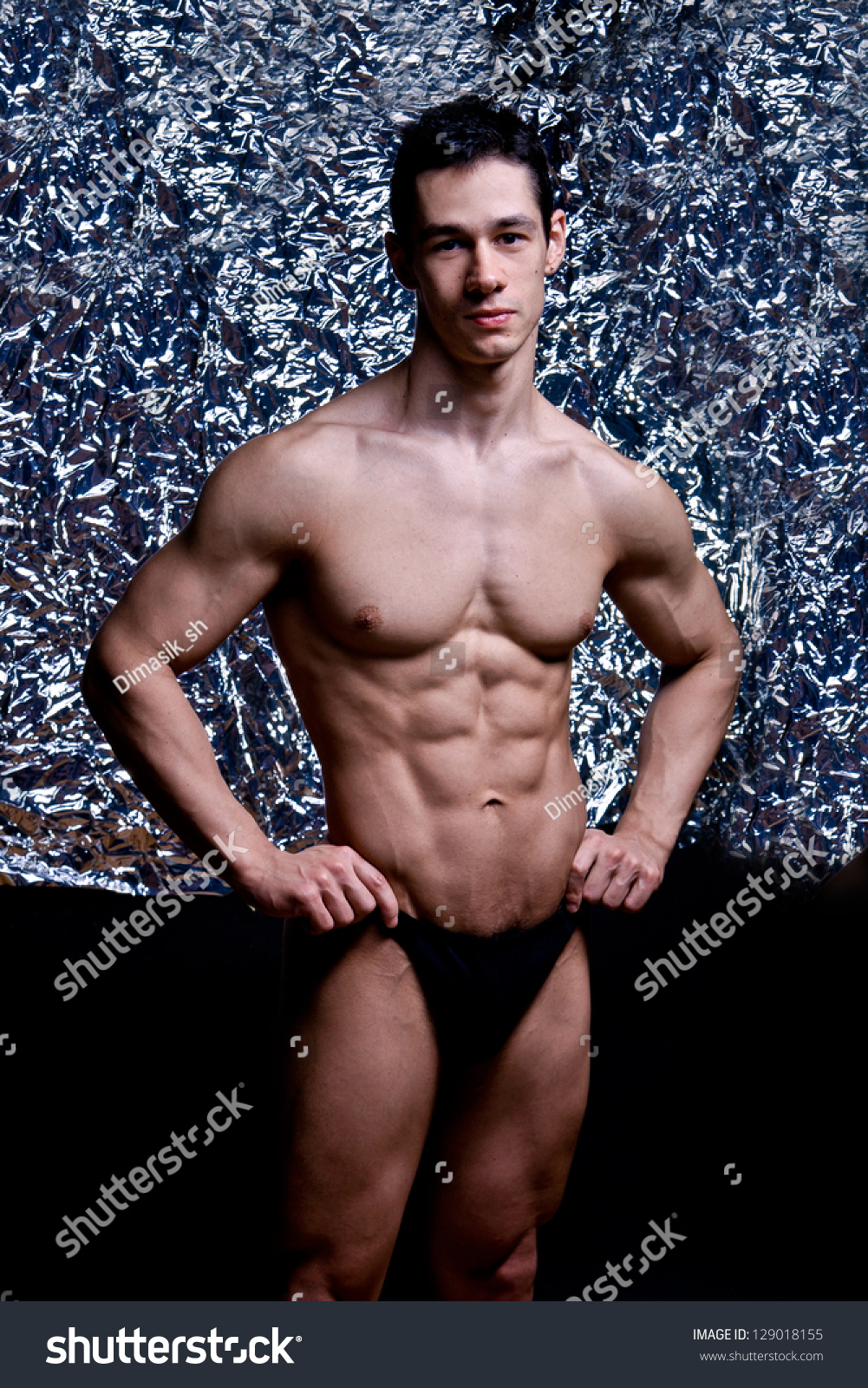 Naked Athlete Strong Body Stock Photo Shutterstock