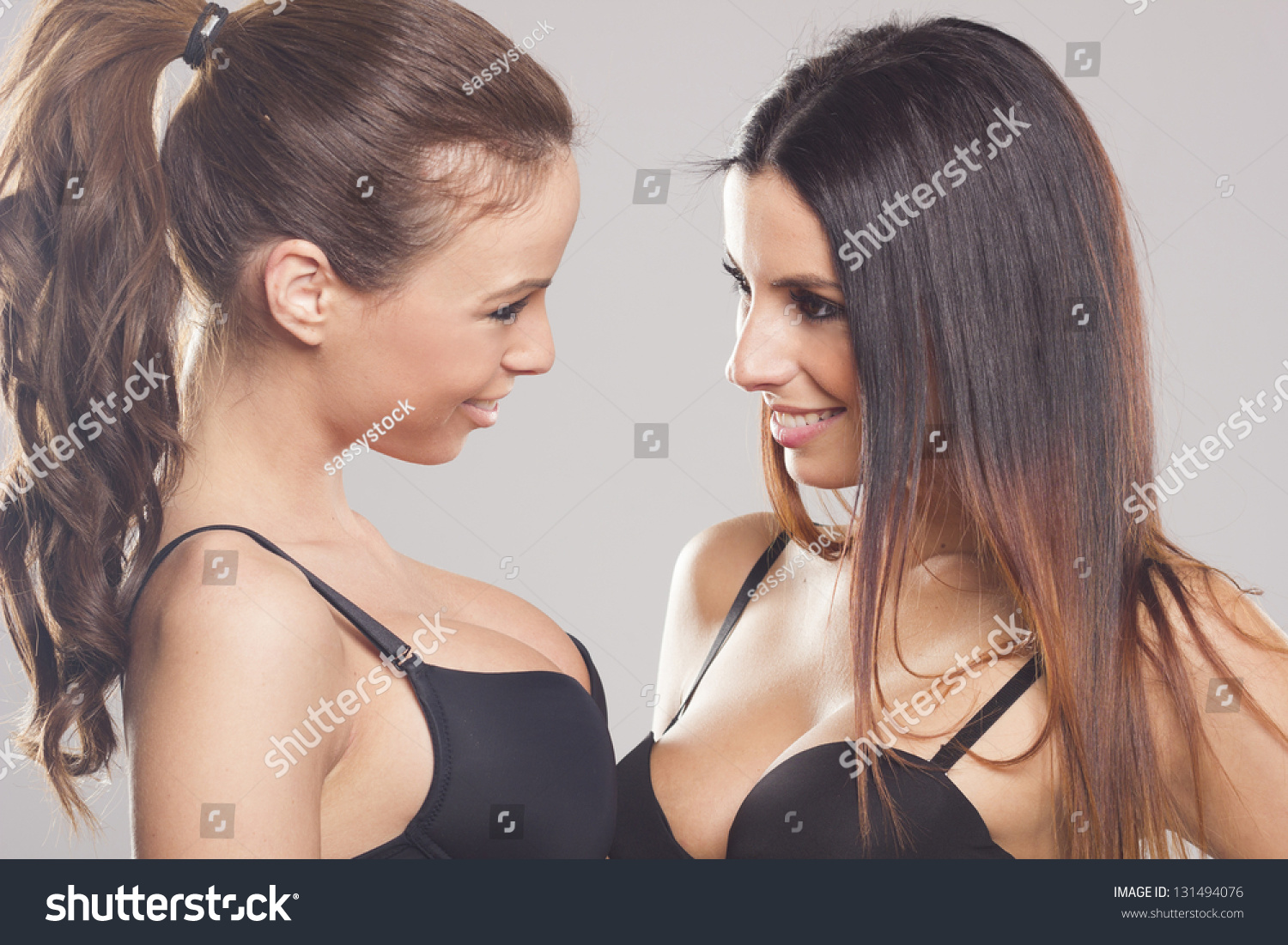 Breast lesbian bra galleries image
