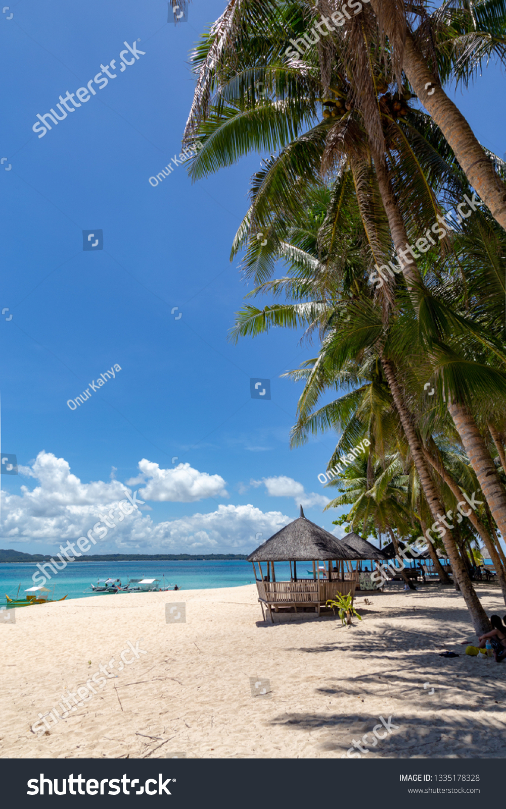 Philipinnes Siargao Naked Island White Beaches Stock Photo 1335178328