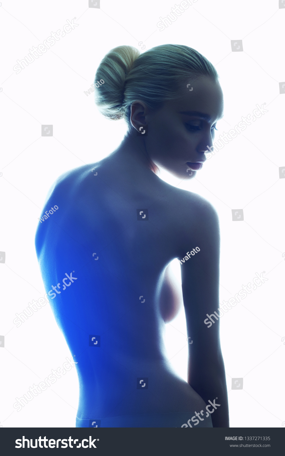 Art Nude Woman Perfect Body Figure Stock Photo Shutterstock