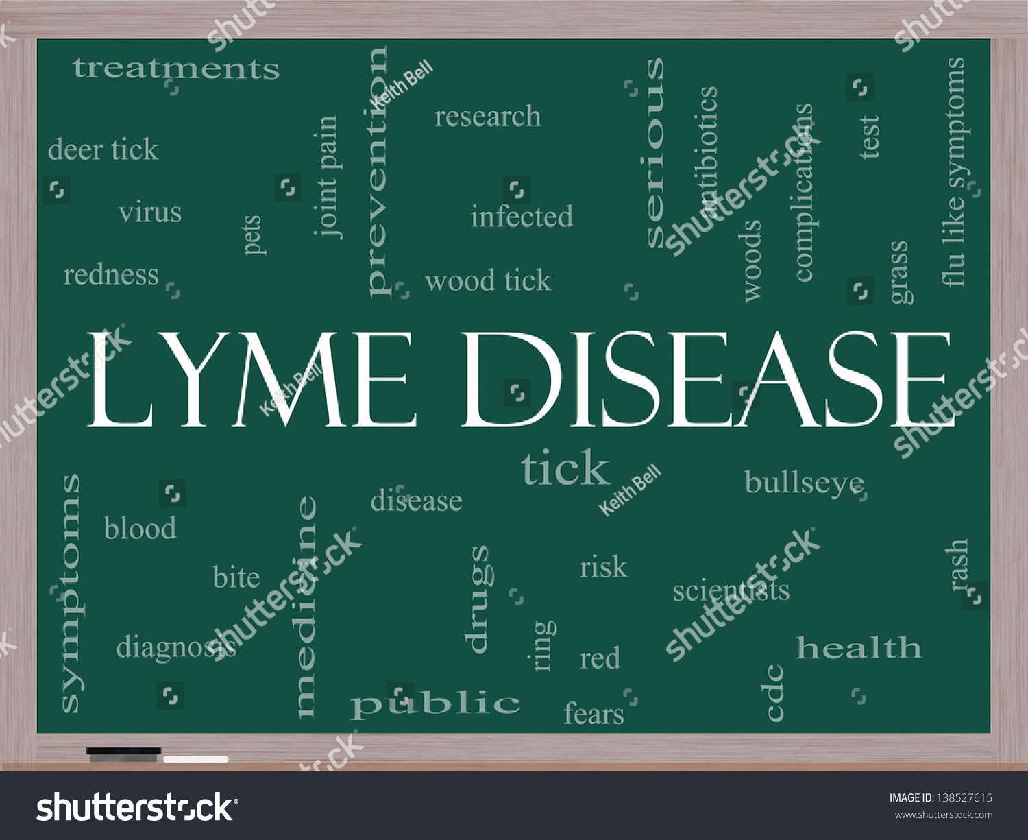 Ilustrasi Stok Lyme Disease Word Cloud Concept On 138527615 Shutterstock