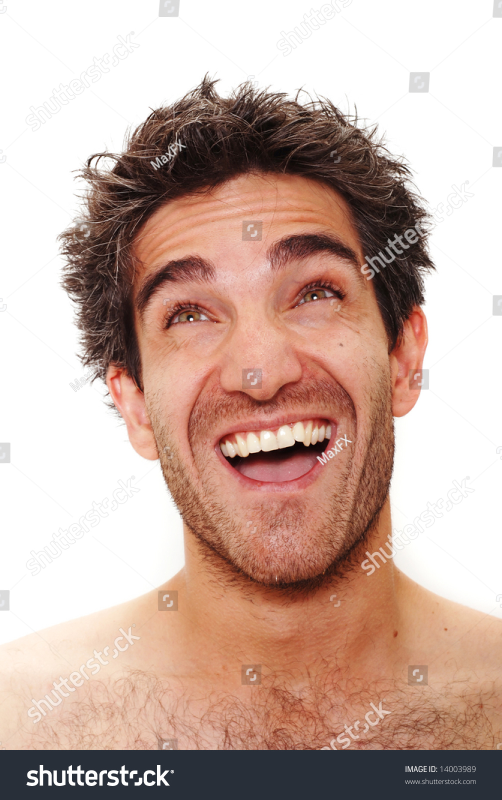 Man Happy Facial Expression Stock Photo Shutterstock